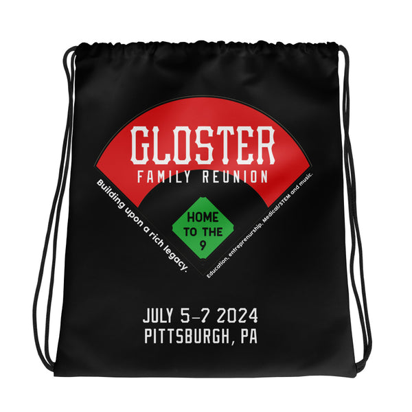 Gloster Family Reunion 2024 Drawstring bag