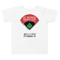 Gloster Family Reunion 2024 Toddler Short Sleeve Tee