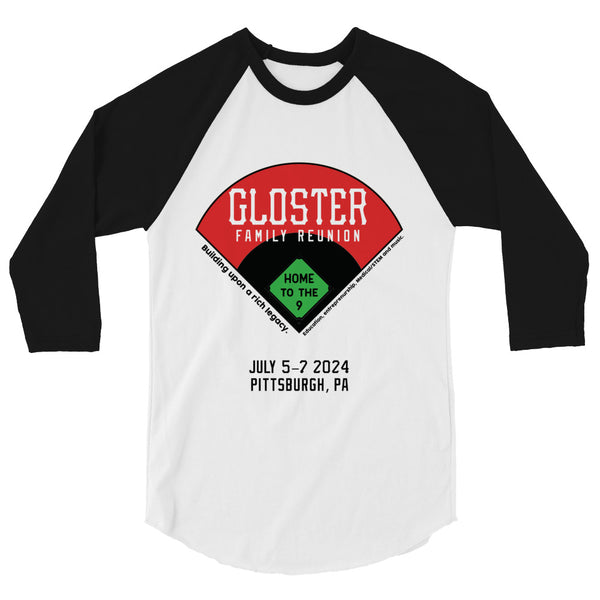 Gloster Family Reunion 2024 Baseball Tee